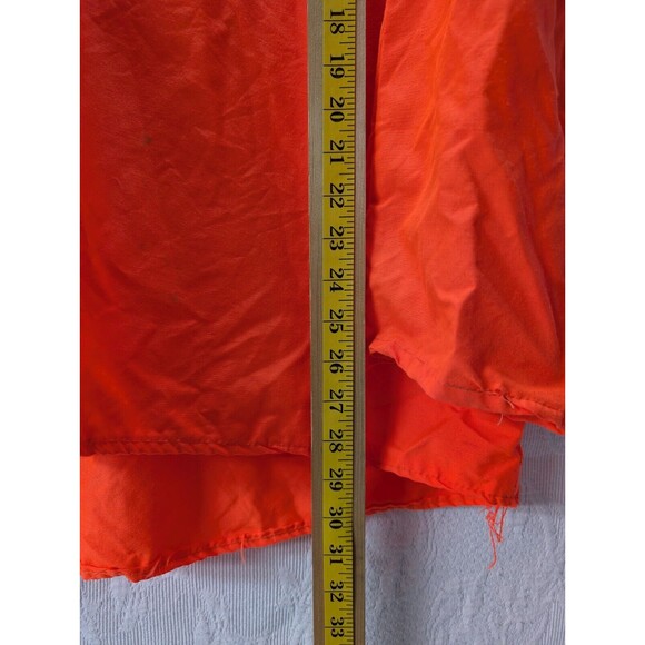 Vintage 1960s Bullseye Bill Mens XL Fluorescent Hunting Jacket Water Resistant - Picture 5 of 9